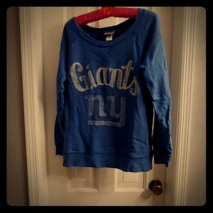 Vintage New York Giants wide neck sweatshirt